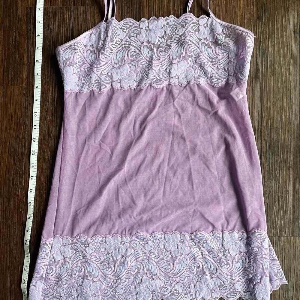Frederick's of Hollywood Purple Lace Lingerie